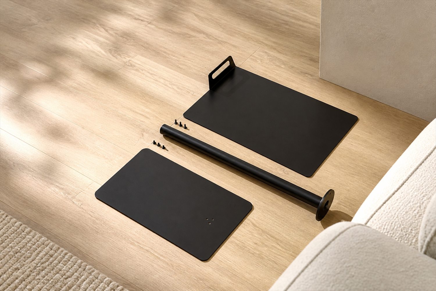 Solo Side Table in a warm minimal interior