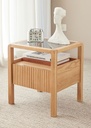 Shooka wooden side table